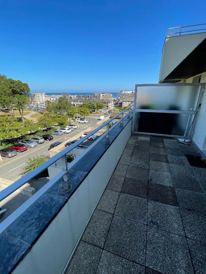 Studio Calme Avec Terrasse Vue Mer 플레뇌프-발-앙드레 외부 사진